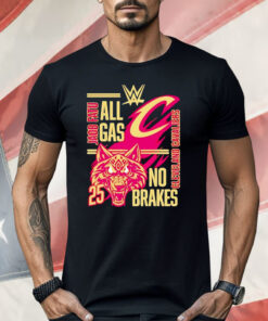 All Gas No brakes Jacob Fatu Cleveland Cavaliers 2025 Shirt