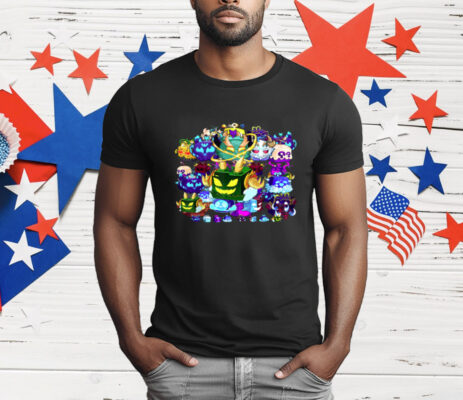Blox Fruit Round Of Mythicales Generated Animals T-Shirt