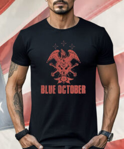 Blue October HeartX Eagle Shirt