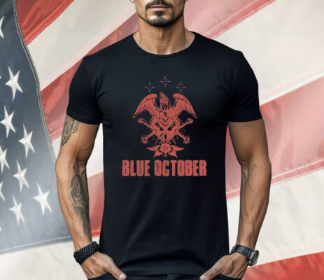 Blue October HeartX Eagle Shirt