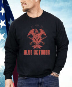 Blue October HeartX Eagle Shirt