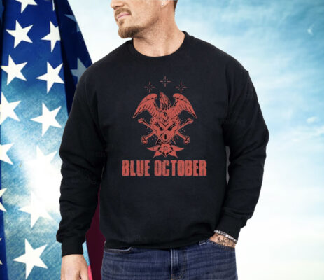 Blue October HeartX Eagle Shirt