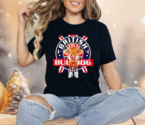 British Bulldog WWE Flag Shirt