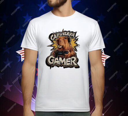 Capybara Gamer T-Shirt