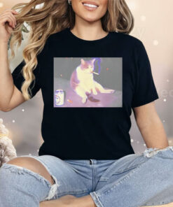 Cat Smoking Shirt