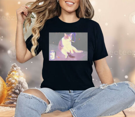 Cat Smoking Shirt