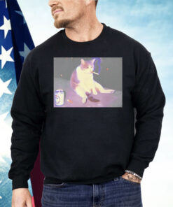 Cat Smoking Shirt