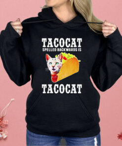 Cat Tacocat Spelled Backwards Is Tacocat Shirt