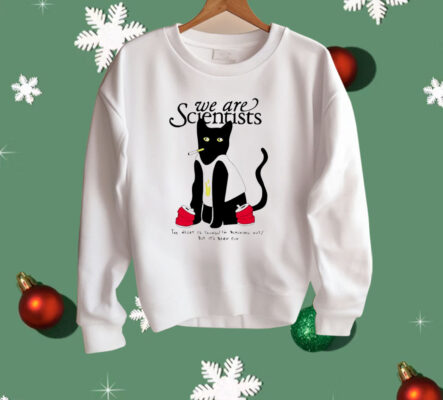 Cat We Are Scientists The Night Is Young Shirt 