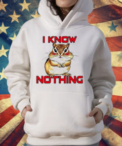 Chipmunk I Know Nothing T-Shirt