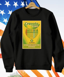Crayola Corps Standard Issue For Marines T-Shirt
