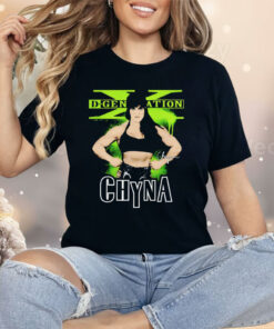 D-Generation X Chyna WWE Pose Shirt