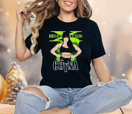 D-Generation X Chyna WWE Pose Shirt