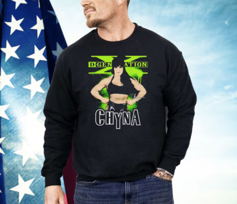 D-Generation X Chyna WWE Pose Shirt