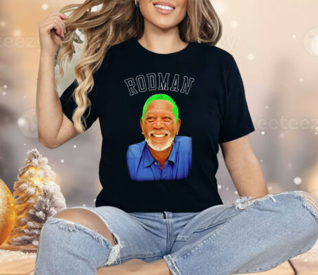 Dennis Rodman Morgan Freeman Shirt 