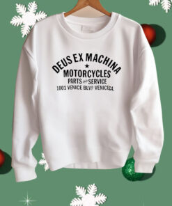 Deus Ex Machina Motorcycles Parts And Service Shirt