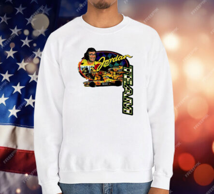 Eddie Jordan F1 Team Racing Car Art T-ShirtS