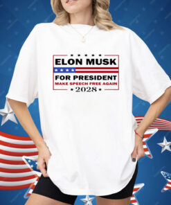 Elon Musk For President Make Speed Free Again Shirt