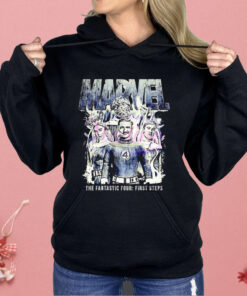 Fantastic Four First Steps Marvel Disneyland Superhero Comic Shirt