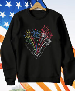 Fireworks On The 4th Of July Shirt