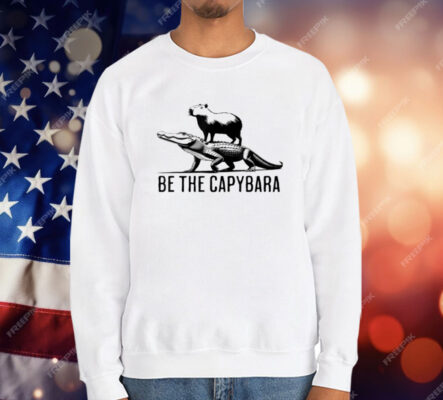 Funny Be The Capybara Riding Gator T-Shirt
