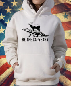 Funny Be The Capybara Riding Gator T-Shirt
