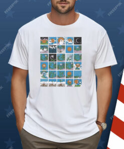 Goose Plant Squares Shirt