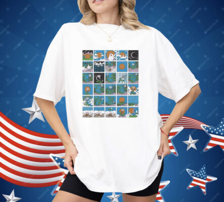Goose Plant Squares Shirt