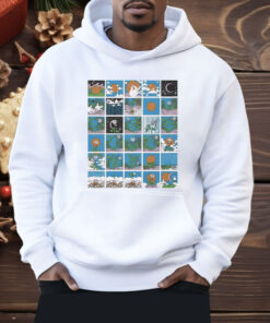 Goose Plant Squares Shirt