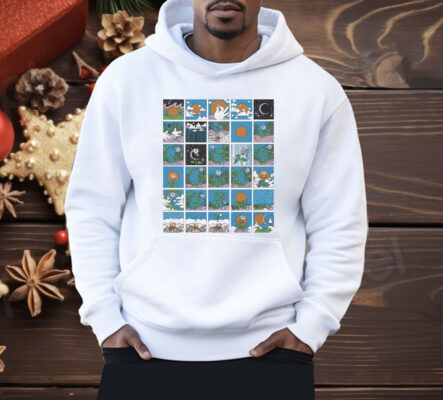 Goose Plant Squares Shirt