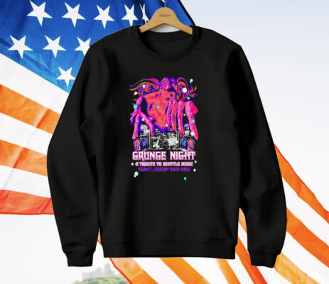 Grunge Night A Tribute To Seattle Music Neptune Theatre in Seattle WA Aug 22 2025 T-Shirt