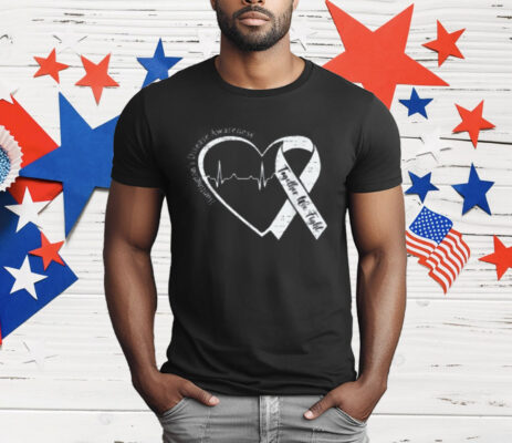 Huntington's Disease Awareness Heart HD Awarenes Support T-Shirt