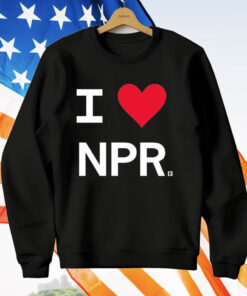 I Love NPR T-Shirt