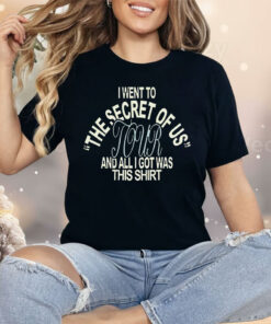 I Went To The Secret Of Us Tour And All I Got Was This Shirt