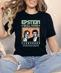Jeffrey Epstein and Donald Trump Epstein USVI Tour Little Saint James US Virgin Islands Shirt