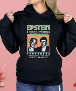 Jeffrey Epstein and Donald Trump Epstein USVI Tour Little Saint James US Virgin Islands Shirt