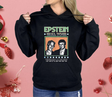 Jeffrey Epstein and Donald Trump Epstein USVI Tour Little Saint James US Virgin Islands Shirt