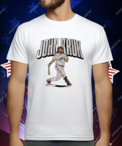 John Kruk Philadelphia Phillies Slugger Swing T-Shirt