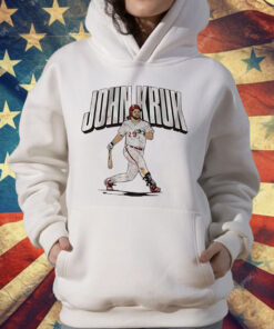 John Kruk Philadelphia Phillies Slugger Swing T-Shirt