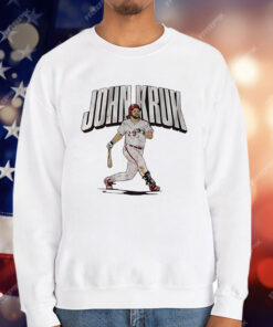 John Kruk Philadelphia Phillies Slugger Swing T-Shirt