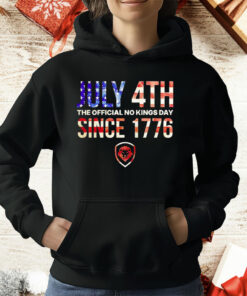 July 4th The Official No Kings Day Since 1776 T-Shirt