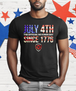 July 4th The Official No Kings Day Since 1776 T-Shirt