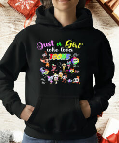 Just Girl Who loves Toons T-Shirt