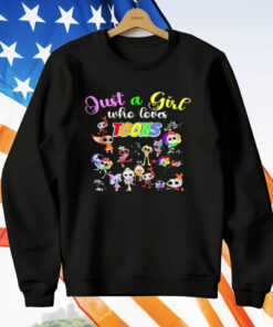 Just Girl Who loves Toons T-Shirt