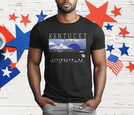 Kentucky Wildcats Home Of The Wildcats Campus Scene Core T-Shirt