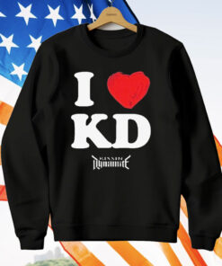 Kissin’ Dynamite I Love KD T-Shirt