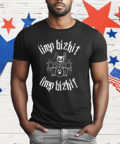 Limp Bizkit Drummer Cat Metal T-Shirt