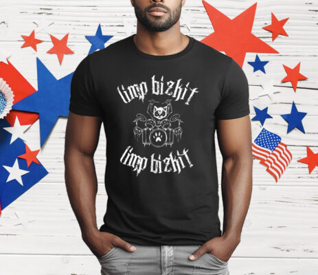 Limp Bizkit Drummer Cat Metal T-Shirt