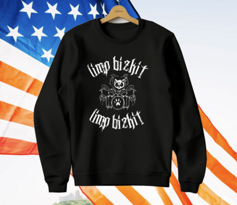 Limp Bizkit Drummer Cat Metal T-Shirt