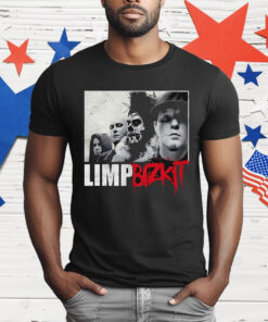 Limp Bizkit Grunge Portrait Band Members T-Shirt